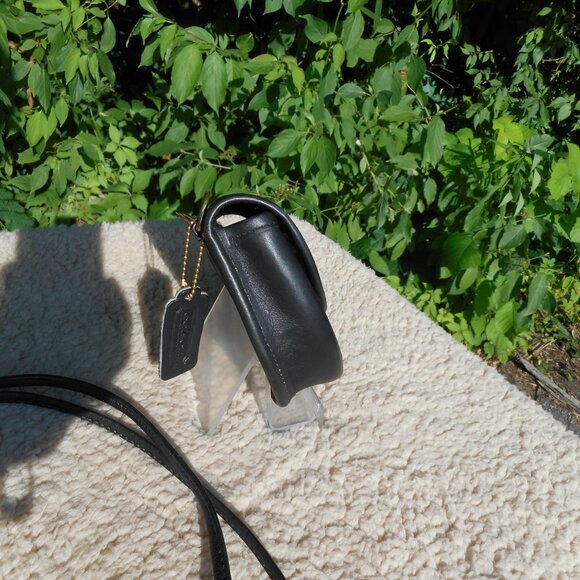 Vintage Coach NWOT Mini Belt Bag Pre 1994, 9826 in Black - Picture 4 of 10